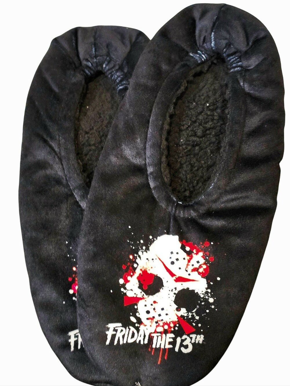 HYP Friday The 13th Jason Vorhees Slipper Socks- Black